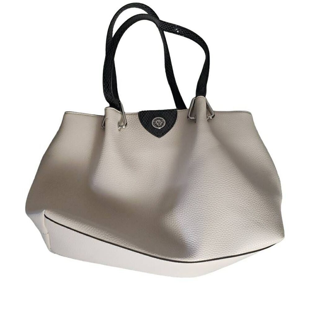 Anne Klein White and Black Bag‎